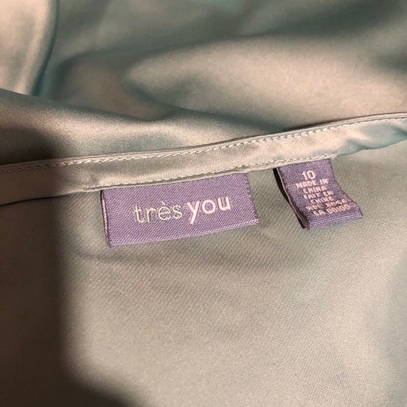 VINTAGE mint green camisole - Picture 4 of 5